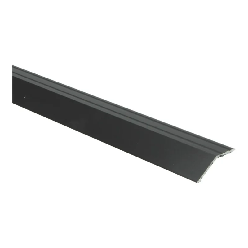 Veilige Betaling Overgangsprofiel 14 mm 2.7m Aluminium Zwart 51365