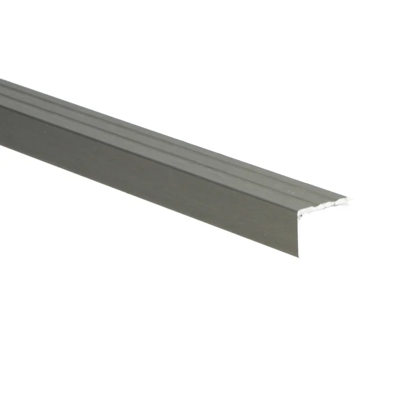 Hoeklijnprofiel 17 mm 3m RVS Geborsteld 69357 Laatste Kans
