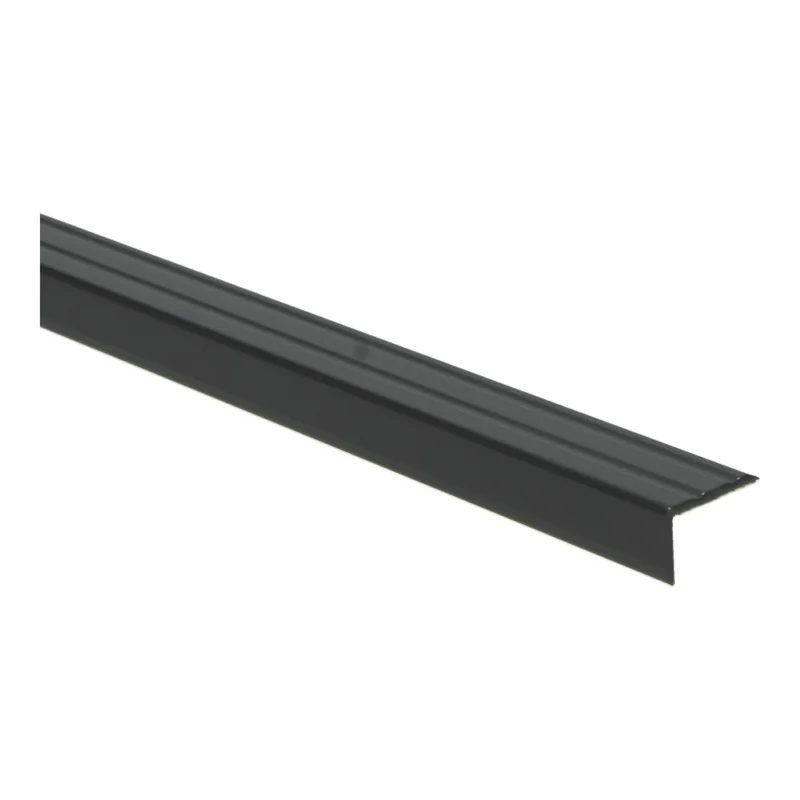 Koop Vandaag Hoeklijnprofiel 17 mm 3m Zwart 69365