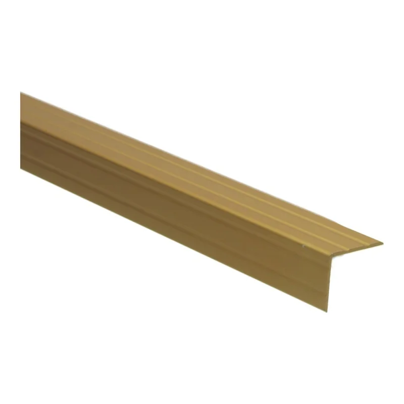 Duo-hoeklijnprofiel 2.7m Goud 24,5 x 30 mm 69425 Beste Prijs
