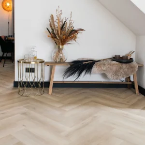 Beperkte Voorraad Luxury Floors Visgraat XL Hardewich Eik