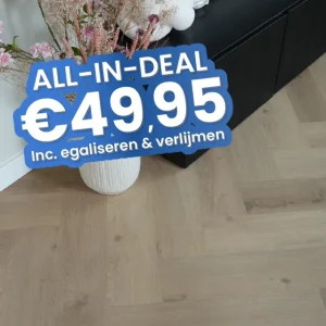 Nieuw Luxury Floors Visgraat XL Flardingis Eik