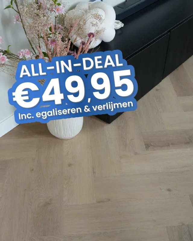 Nieuw Luxury Floors Visgraat XL Flardingis Eik