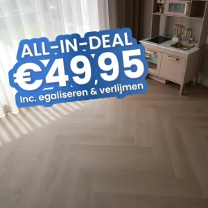 Luxury Floors Visgraat XL Rockhempton Oak 4163HE Plak PVC Favoriet
