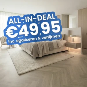Luxury Floors Visgraat XL Bunbury Oak 4162HE Plak PVC Seizoensaanbieding