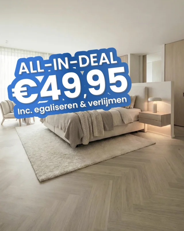 Luxury Floors Visgraat XL Bunbury Oak 4162HE Plak PVC Seizoensaanbieding