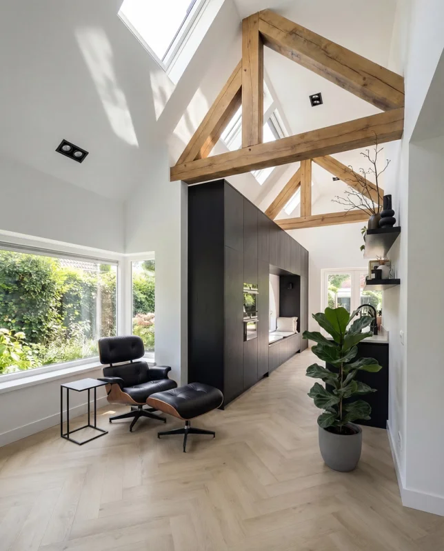 Lage Kosten Luxury Floors Visgraat XL Klik Modern Licht Eiken Gerookt 3102