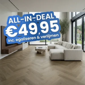 Rechtstreeks Van De Fabrikant Luxury Floors Visgraat XL Albury Oak 4180HE Plak PVC
