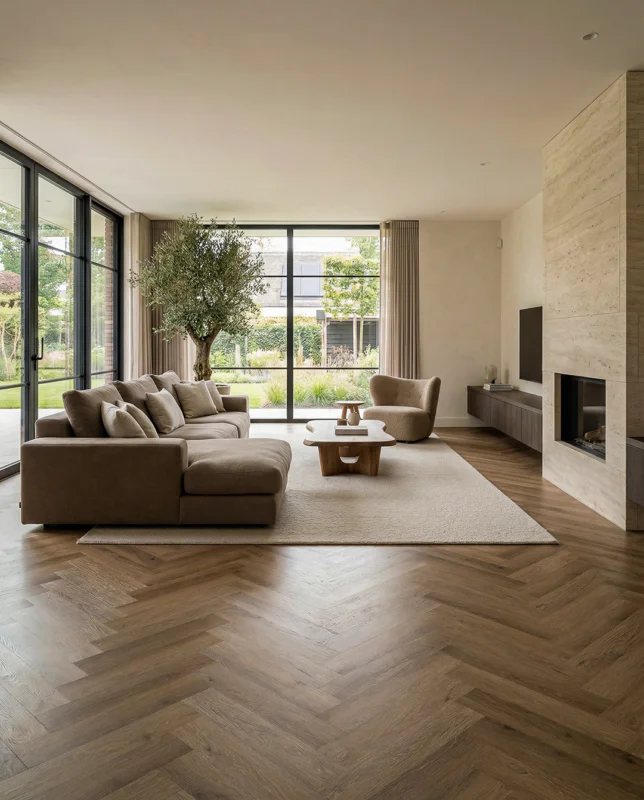 Luxury Floors Visgraat XL Maitland Oak 4181H Klik PVC Gereduceerde Prijs