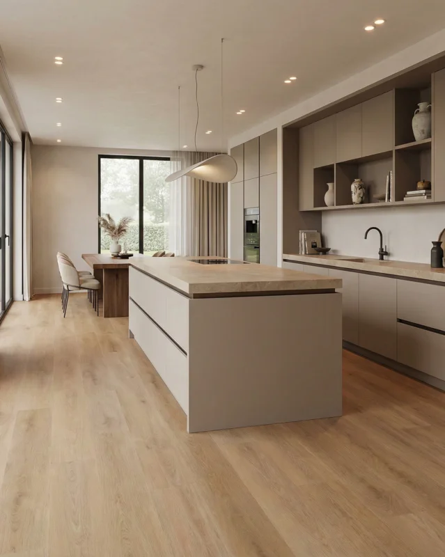 Seizoensaanbieding Luxury Floors Plank XL Klik Pure Winter Eiken 814