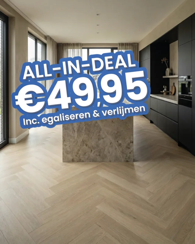 Uitverkoop Luxury Floors Visgraat XL Modern Desert Eik 2602
