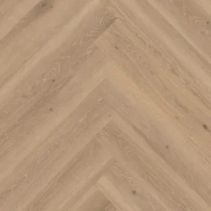 Lichte visgraat PVC vloer met natuurlijke eiken uitstraling Premium