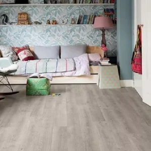 Alleen Vandaag Stech Klik PVC 1220,2x228x4mm 0,2 Eiken Geborsteld Lichtgrijs