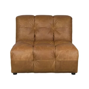 Sofa Element Hackman No Arm Leather Cognac Merkproduct