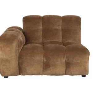 Koop Vandaag Sofa Element Hackman With Arm Left Velours Cognac