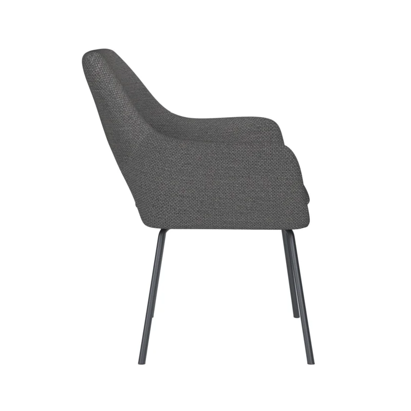 Premium Chair Mos Grey 4 Metal Legs