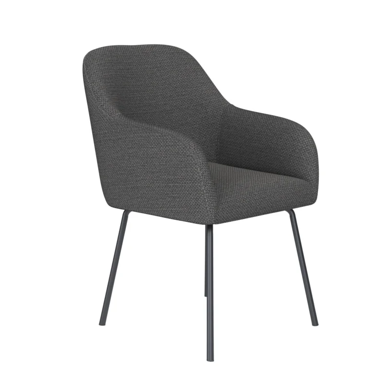 Koop Online Chair Otis Grey 4 Metal Legs