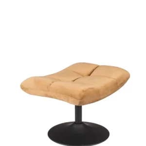 Hocker Bar Velvet Golden Brown Lage Prijs