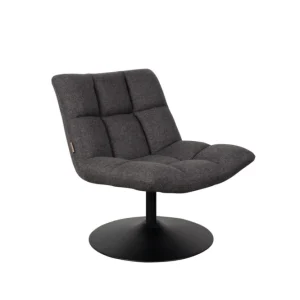 Lounge Chair Bar Dark Grey Snelle Levering