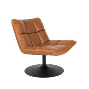 Lounge Chair Bar Vintage Brown Merkproduct