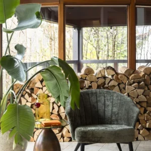Tijdelijk Beschikbaar Lounge Chair Georgia Green