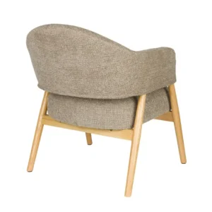 Koop Online Lounge Chair Indy Dark Brown