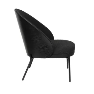 Koop Vandaag Lounge Chair Rodin BouclÃ© Black
