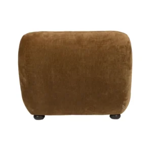 Nieuw Lounge Chair Wyatt Velours Cognac