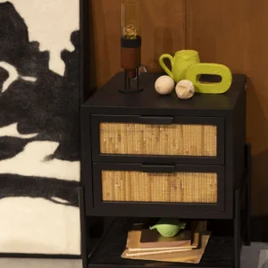 Side Table / Bedstand Yasu Black Fabrieksprijs