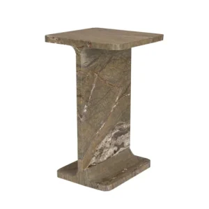 Side Table Satpura Brown Marble Finale Uitverkoop
