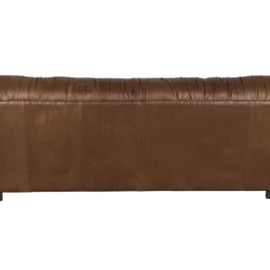 Rechtstreeks Van De Fabrikant Sofa Douglas Wax Leather Chocolate