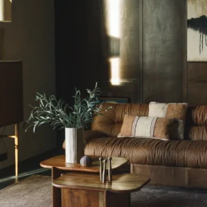 Sofa Douglas Wax Leather Cognac Betaalbaar