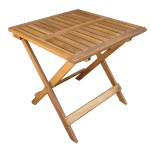 Wiston bijzettafel - 45x45x45 cm - Industriële vierkante bijzettafel Speciale Aanbieding