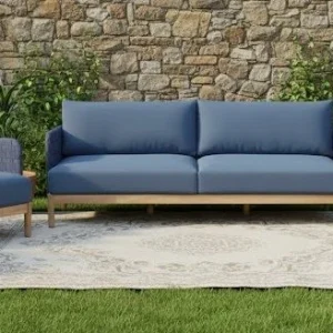 Koopje Kolbe 3-delige loungeset voor buiten - Antraciet/lichtgrijs