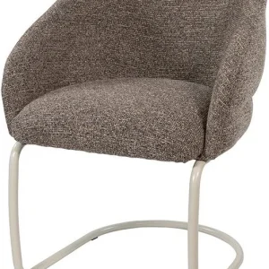 Hete Deal Taylor - armstoel - beige onderstel - Present - Bruin 440