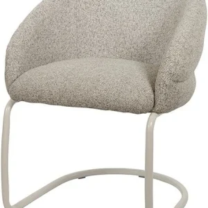 Taylor - armstoel - beige onderstel - Puente - Stone 09 Rechtstreeks Van De Fabrikant