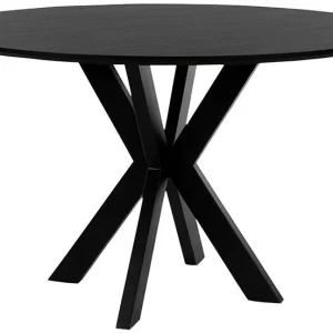 Must-Have Eetkamertafel Ø150, acaciahout zwart