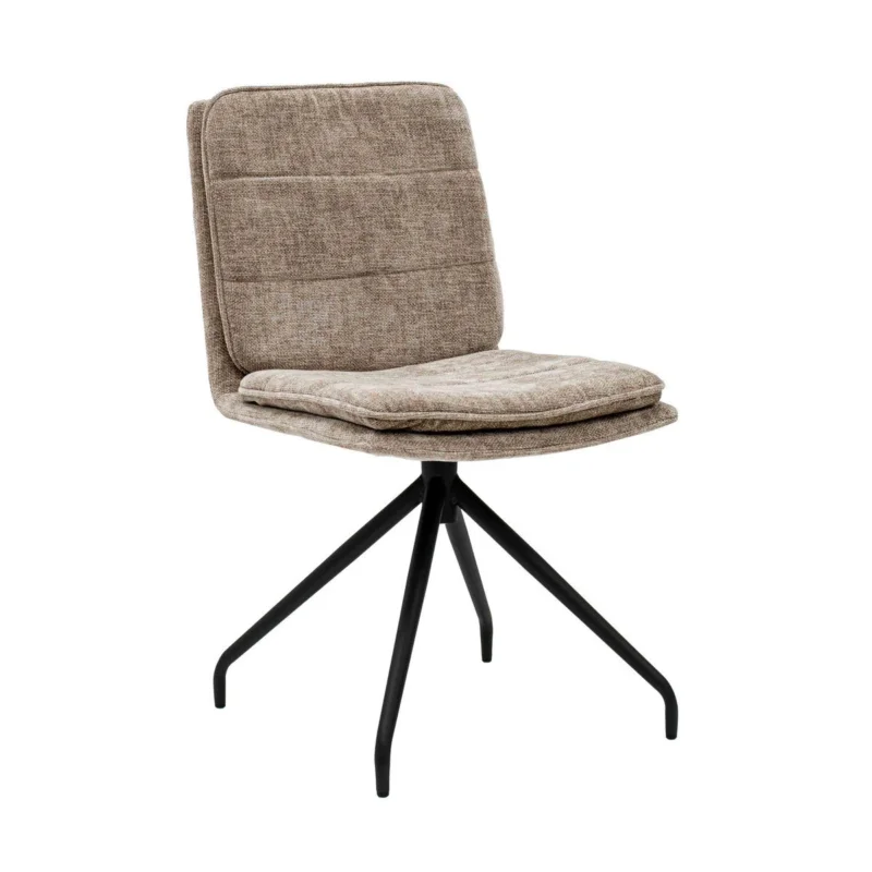 Populair Kick draaistoel Aron - Taupe