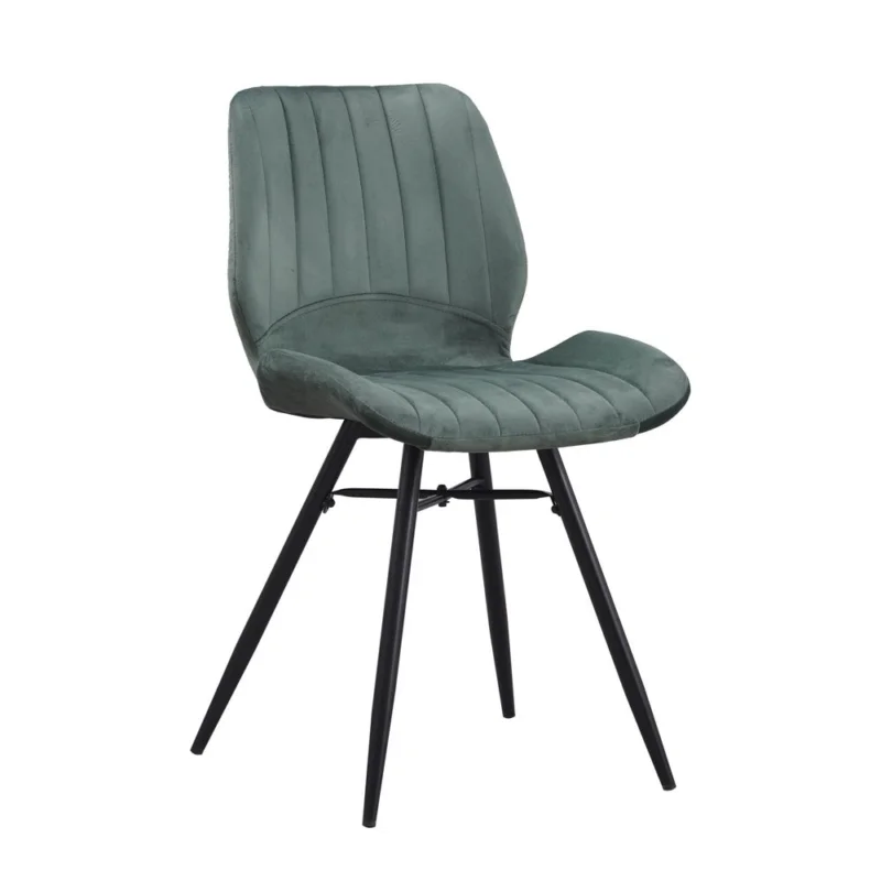 Stoel Barron groen fluweel Must-Have