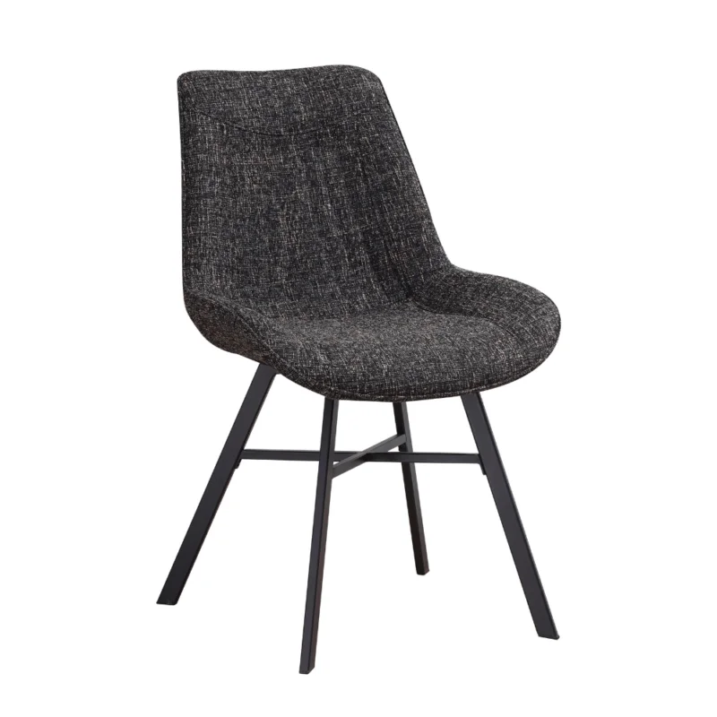 Merkproduct Stoel Samuel zwart chenille