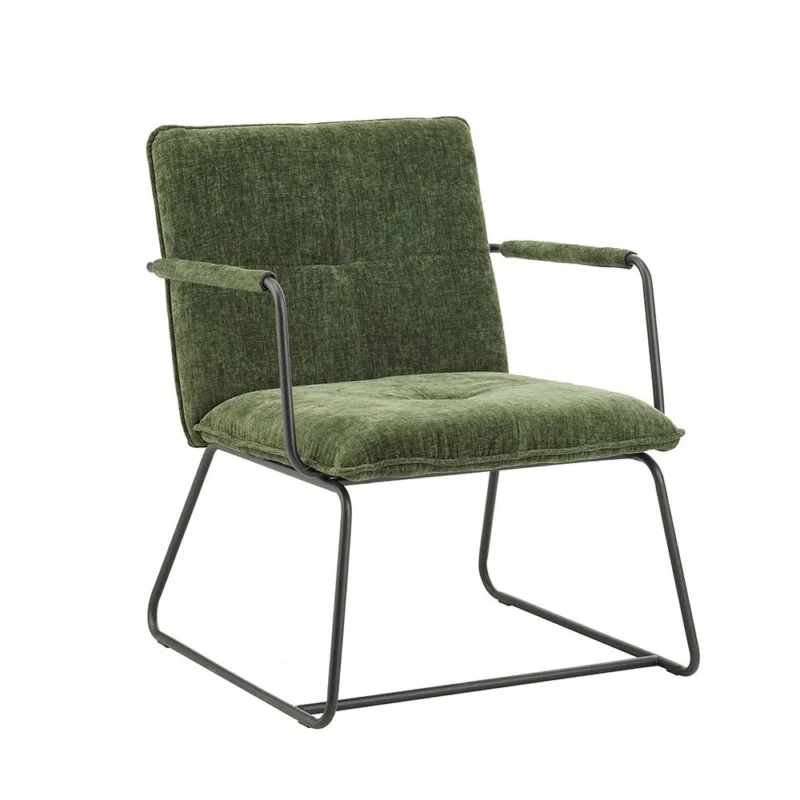 Lage Prijs Fauteuil Bilbao groen chenille