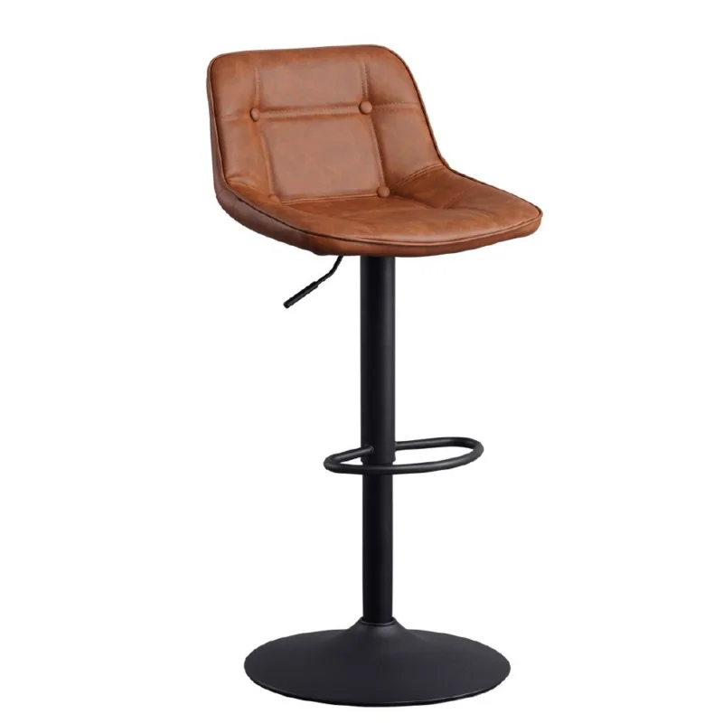 Shop Nu Barkruk Ezra cognac PU