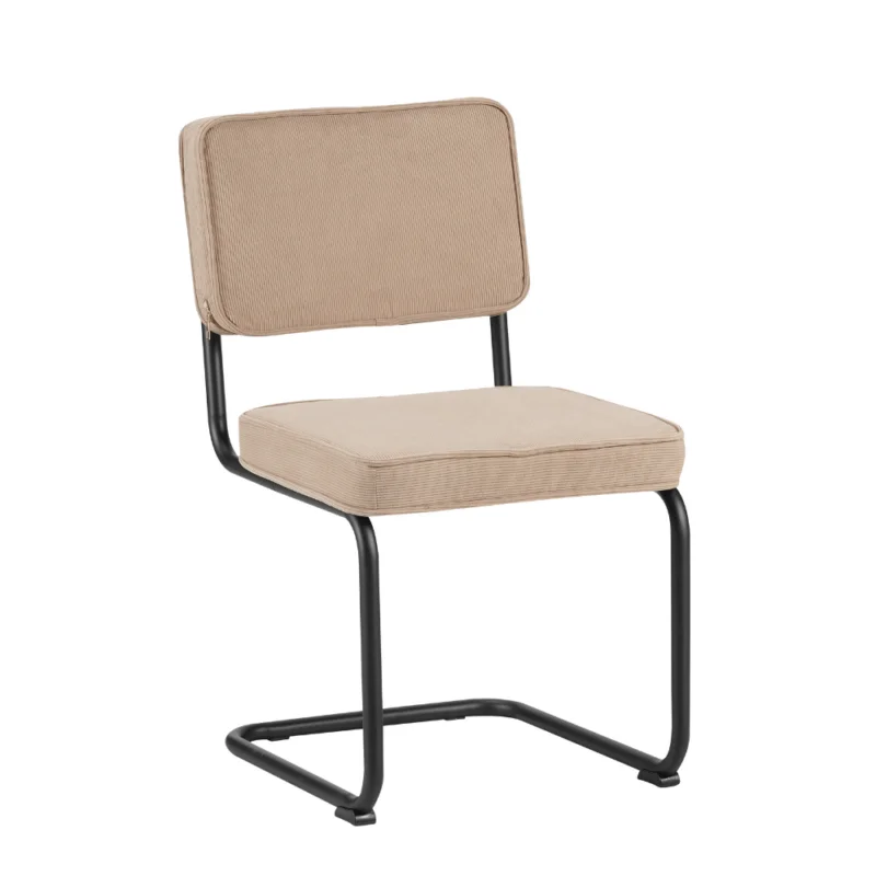 Merkproduct Stoel Rib bruin