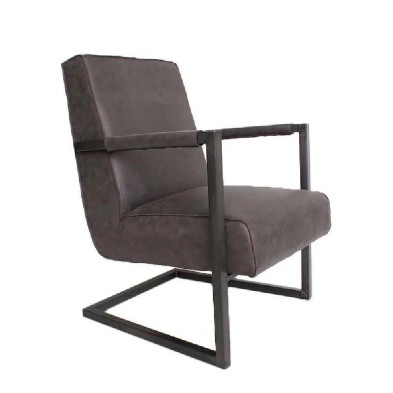 Tijdelijk Beschikbaar Fauteuil Tyler antraciet eco