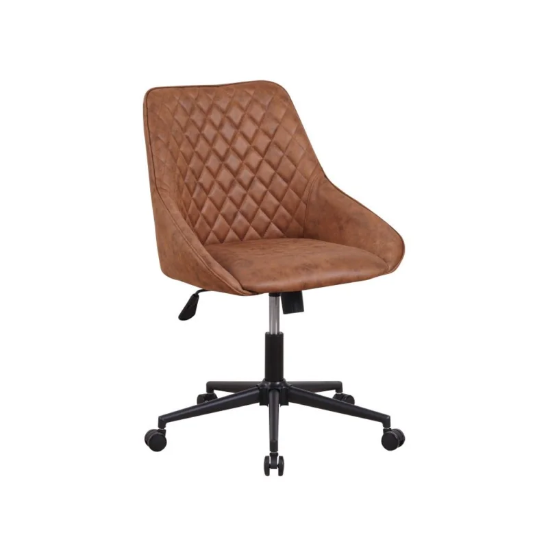 Populair Stoel Kayne cognac
