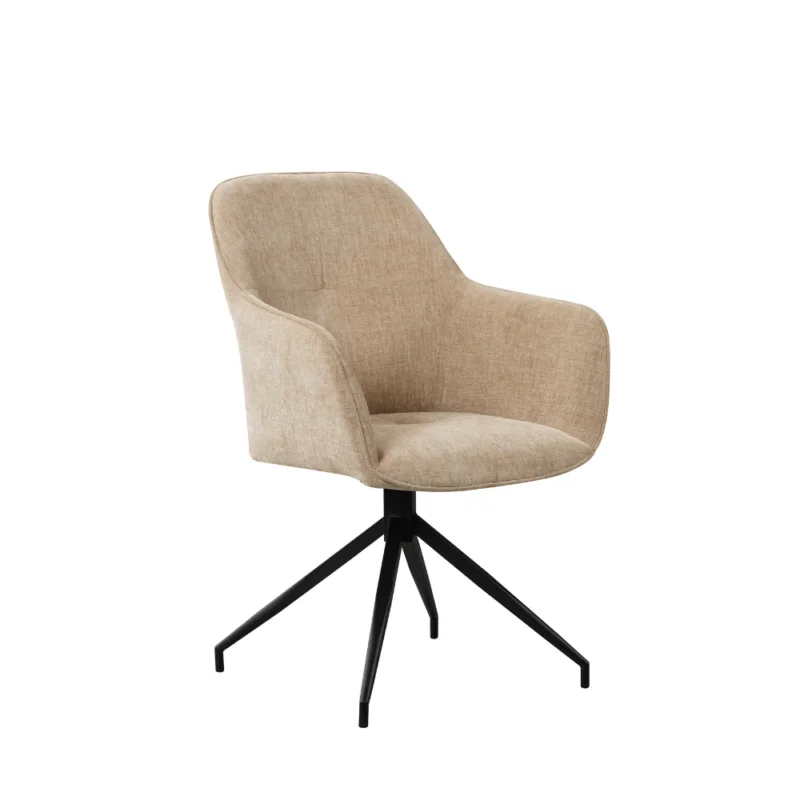 Stoel Nancy beige Rechtstreeks Van De Fabrikant