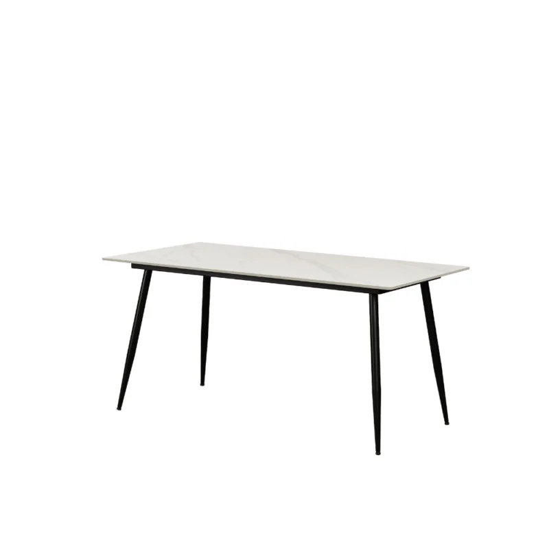 Lage Kosten Eettafel Teun 150x90 wit