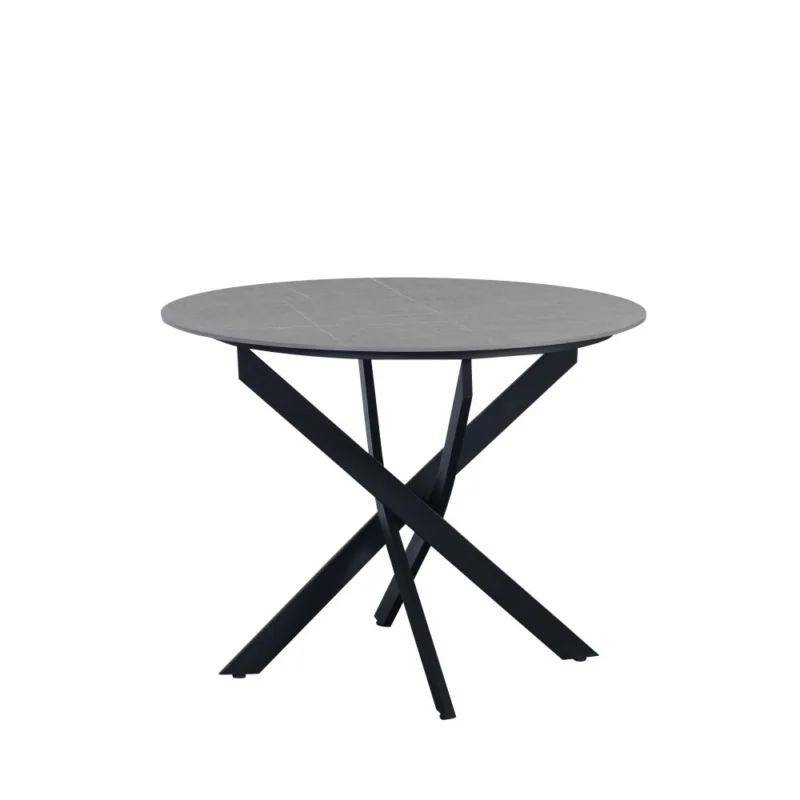 Nu Kopen Eettafel Dean 100 cm grijs