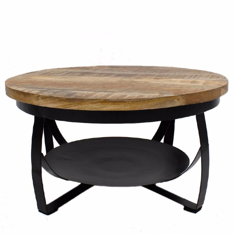 Salontafel Ocala ijzer 70 cm Voordeelprijs