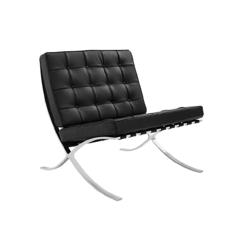Lage Kosten Zwarte Expo-fauteuil